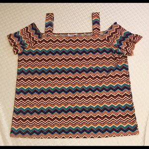 Jaclyn Smith XXL Off Shoulder Shirt